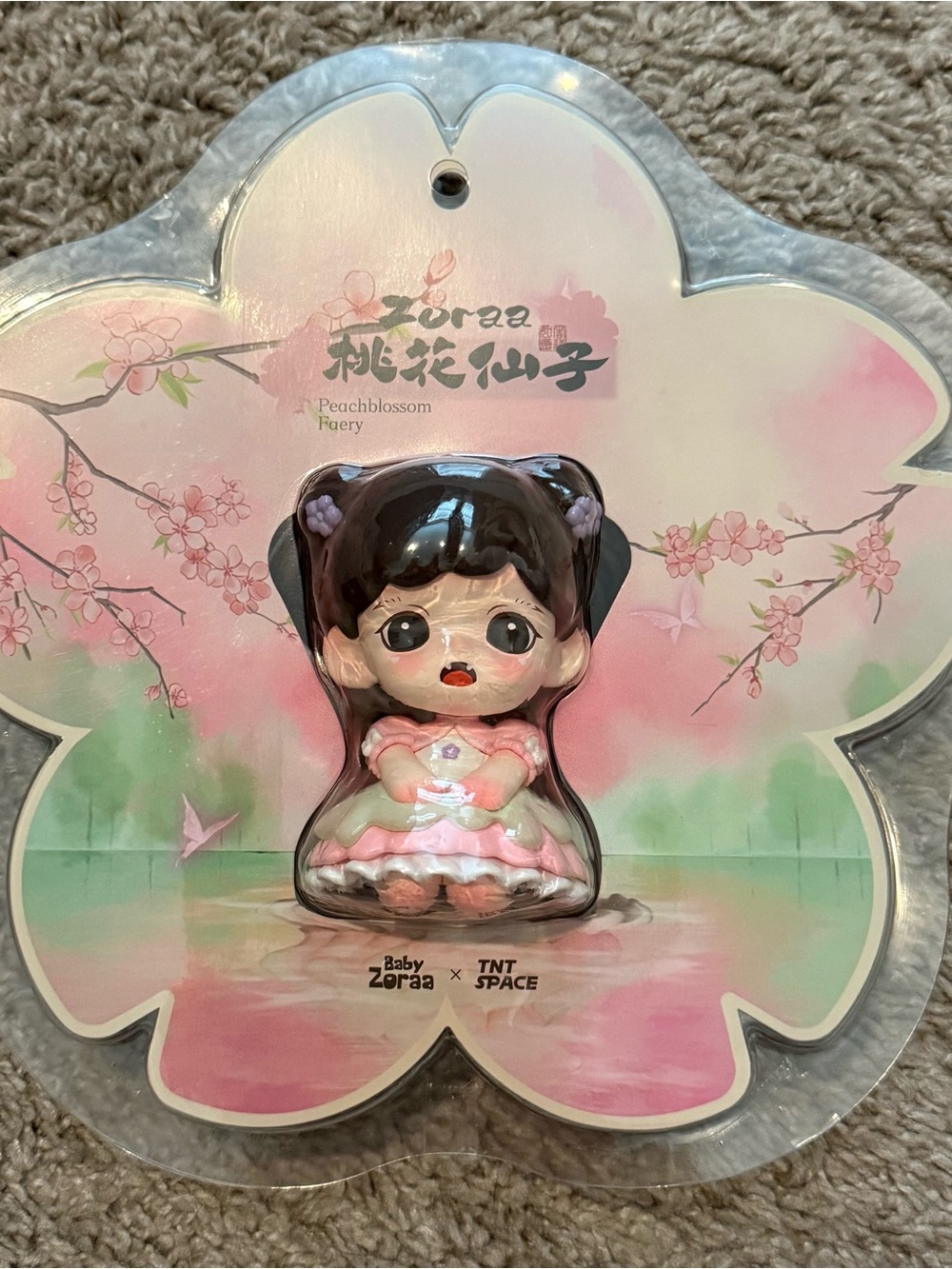 Tnt Space Zoraa Peach Blossom Fairy Cute Art Collectible Action Figure🇺🇸SELLER